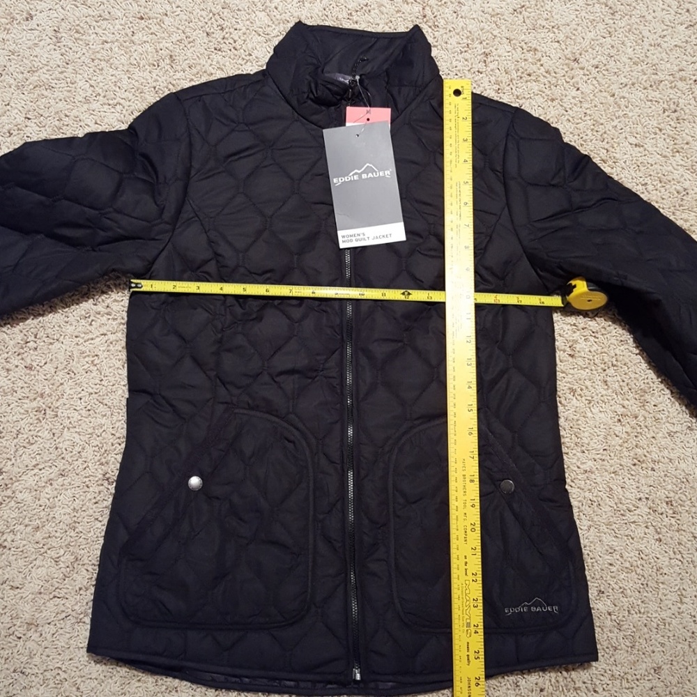 NWT EDDIE BAUER women's quilted jacket - Picture 6 of 6